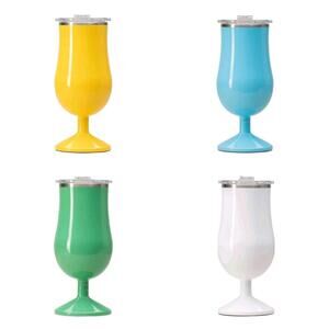 ORCA Poco 4-Pack 17oz Insulated Stainless Steel Cups w/ Lids Multi-Color Set